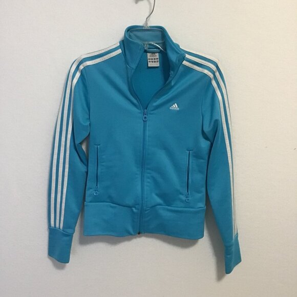 Adidas Old School Track Jacket Full Zip Size S - Picture 8 of 11